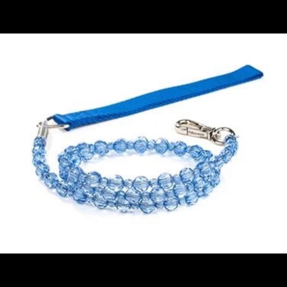 Fabuleash Crystal sapphire Royal Blue Dog Leash - Picture 2 of 5
